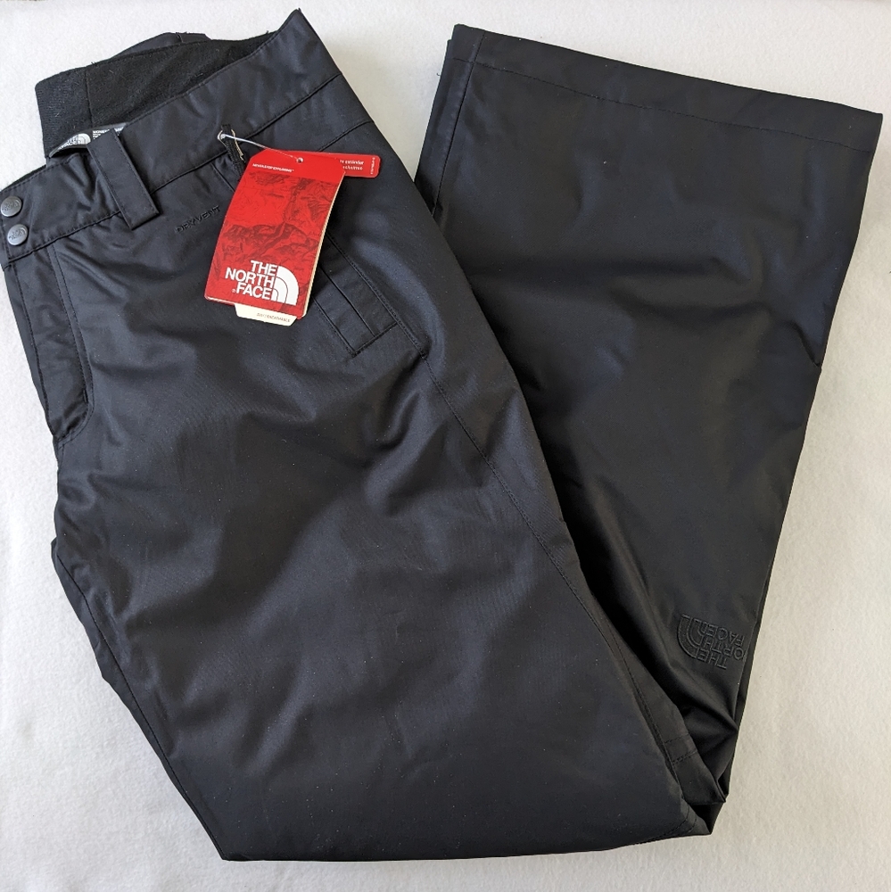 The North Face Women's Black Insulated Snow Pants NWT Size S/Reg